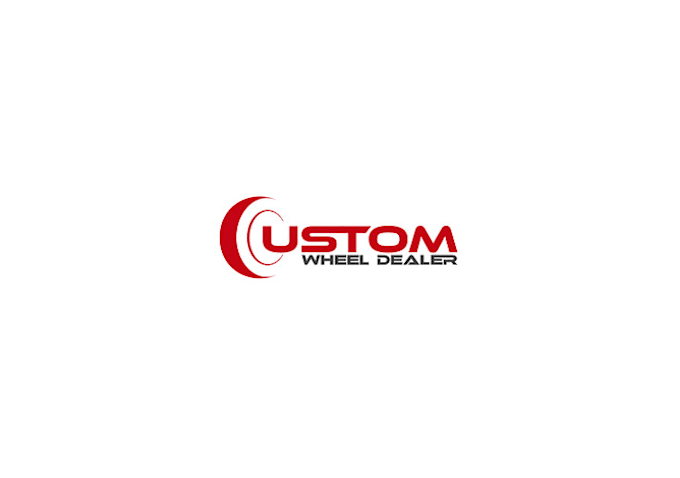 design unique modern nice custom wheel dealer logo