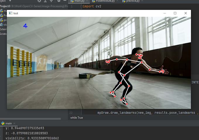 do computer vision, image processing, app development