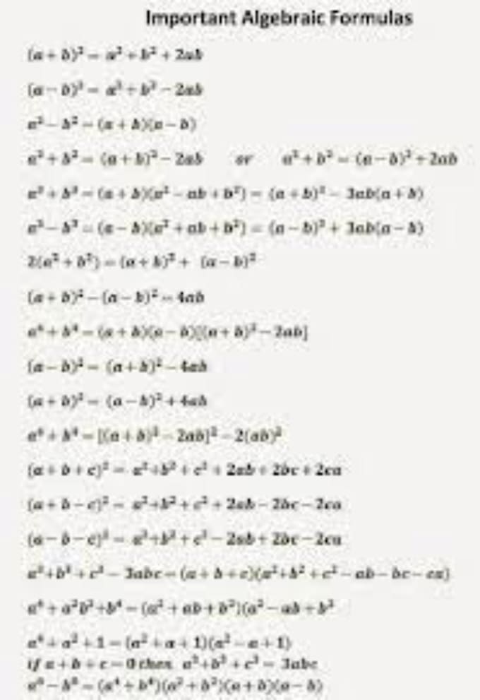 teach formulas and basic maths