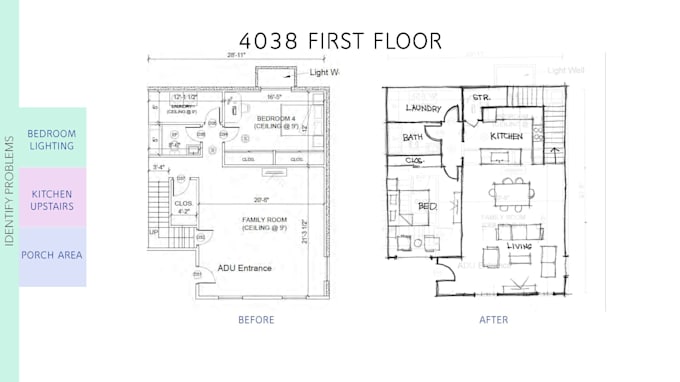 review and provide floor plan advice