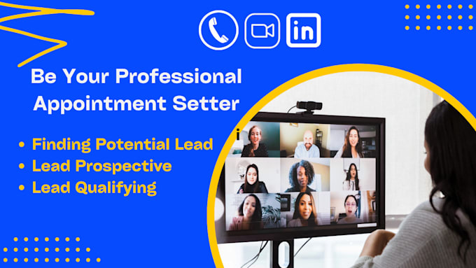 be your linkedin b2b sales manager and appointment setter