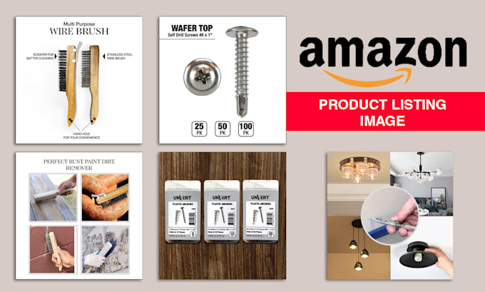 design amazon product listing images