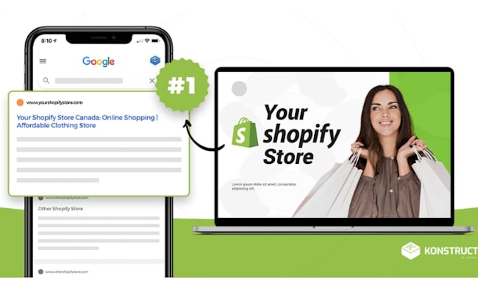 create ecommerce website with magento and shopify