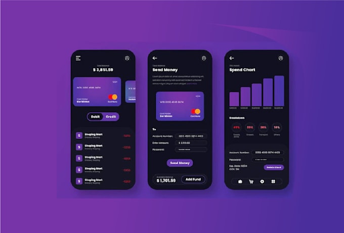 Design flutter apps, bespoke flutter ui, convert figma to flutter by ...