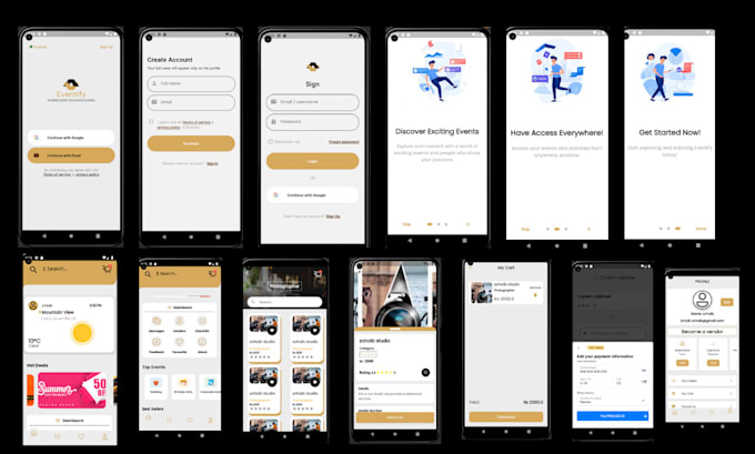 develop professional flutter apps for android and ios development