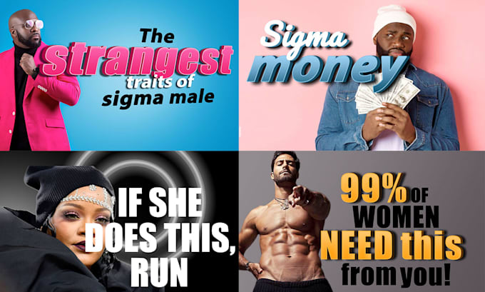 design eye catchy thumbnail