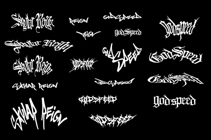 make you a chrome effect font
