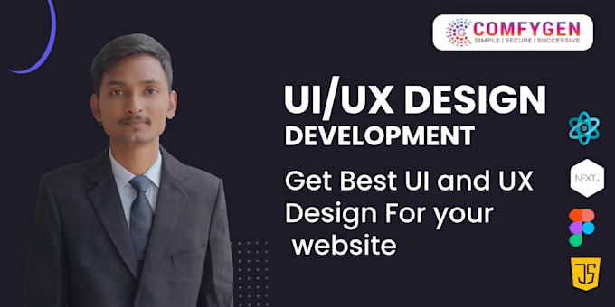 Create ui ux design for you in react js and next js by Comfygen | Fiverr