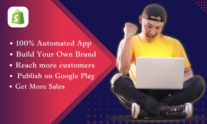 convert your shopify store into android app