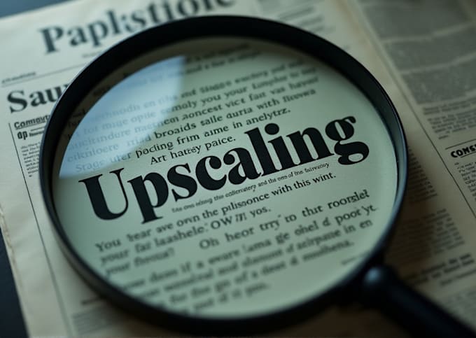 upscale images and improve the details for you using ai