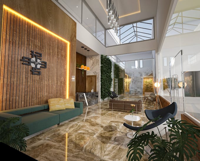 Do architectural 3d interior and exterior rendering by Ar_ishfaq | Fiverr