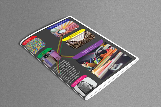 do product catalog booklet brochure design for your business