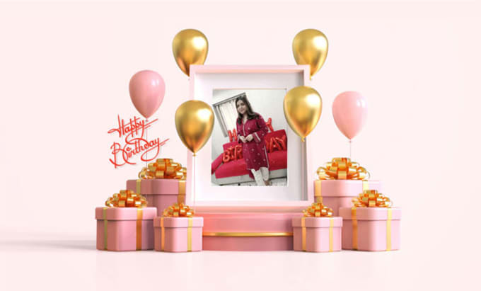 creat happy birthday posters and wishes