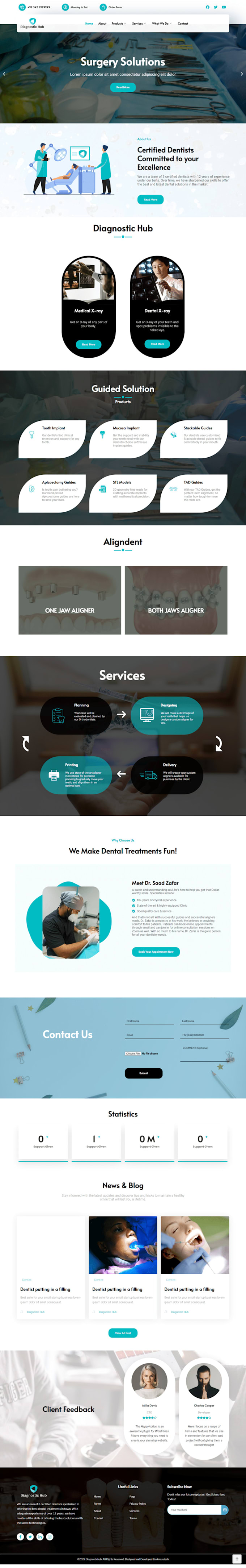 design or clone wordpress website using elementor pro