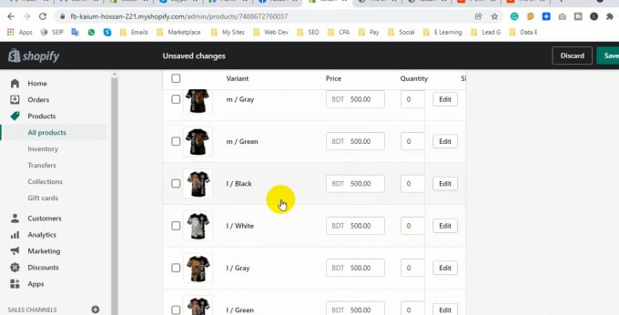 Upload products on your shopify and amazon store by Shamima124 Fiverr