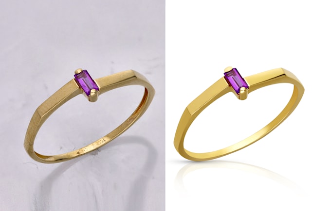 do high end jewelry retouching and photo editing