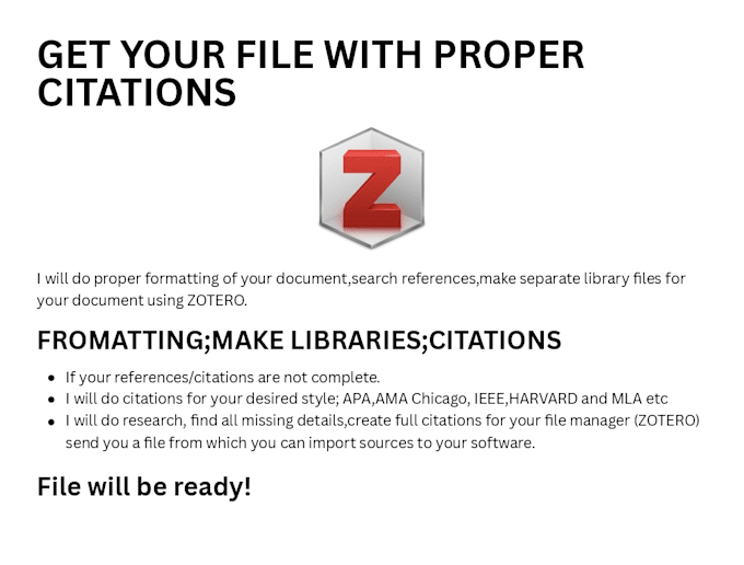Zotero Citation Styles