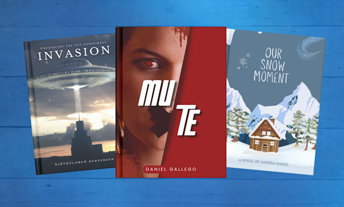 design professional book cover or ebook cover