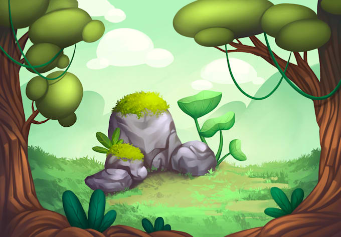 do amazing background art