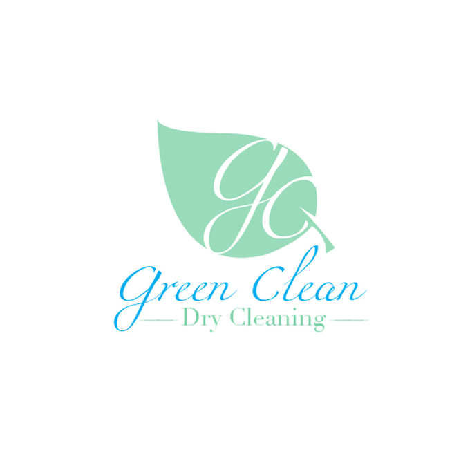 design perfect worthy green dry cleaners logo
