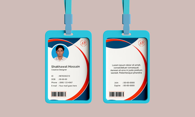 Design employee id card professionally and student id cards by ...