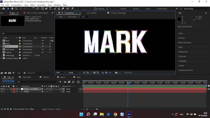 Mak a beautiful and creative animation of your logo or text by Dinklage ...