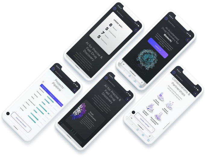 Design and build a responsive landing page webflow or tilda by