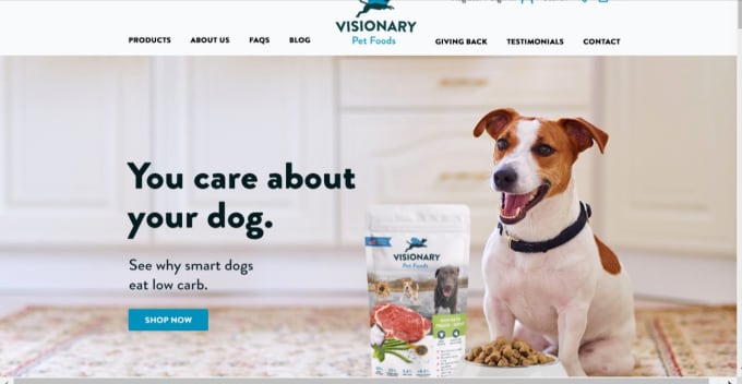 Dropshipping dog deals food