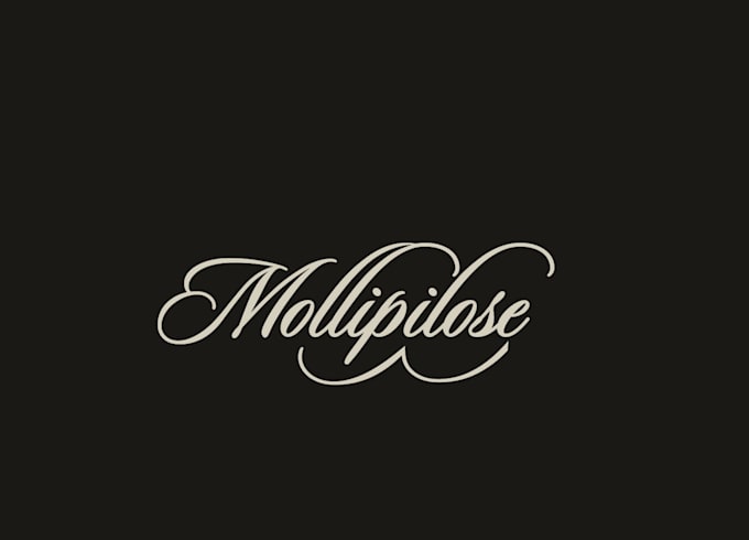 give a scripted, handwritten, signature, calligraphy logo