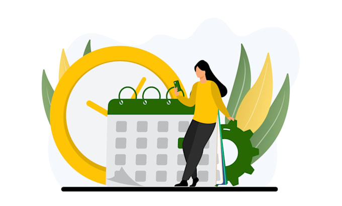 do custom illustration for website or business
