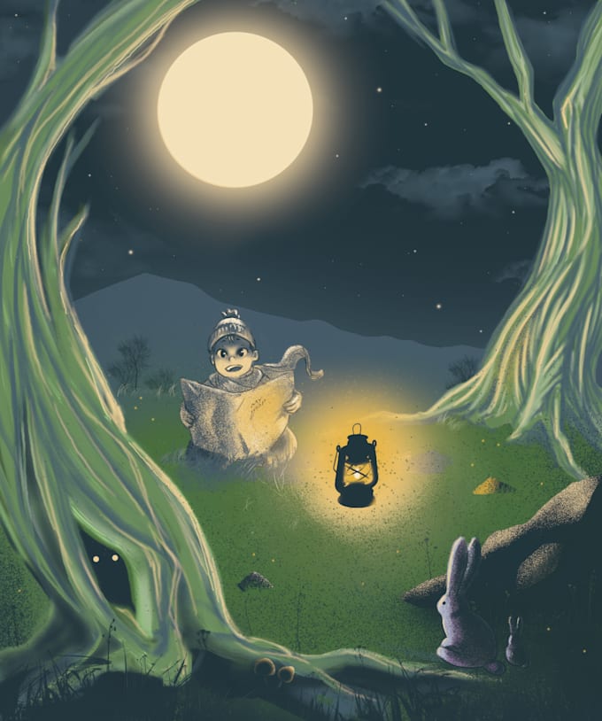 create an illustration for children for you