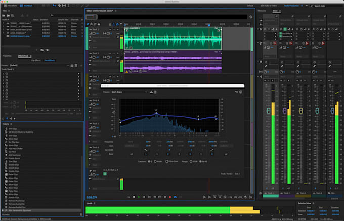 do professional audio editing and noise reduction