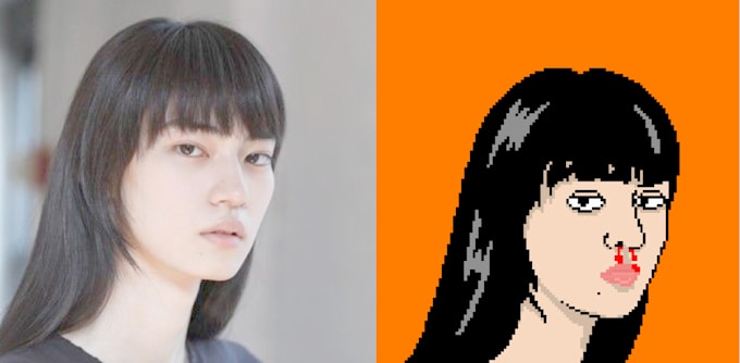 make your photo into pixel art