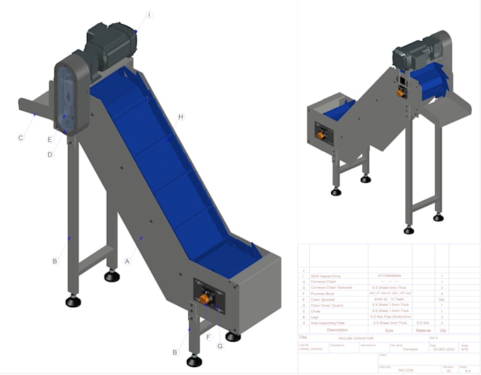 do cad design, cad drawing and 3d modeling