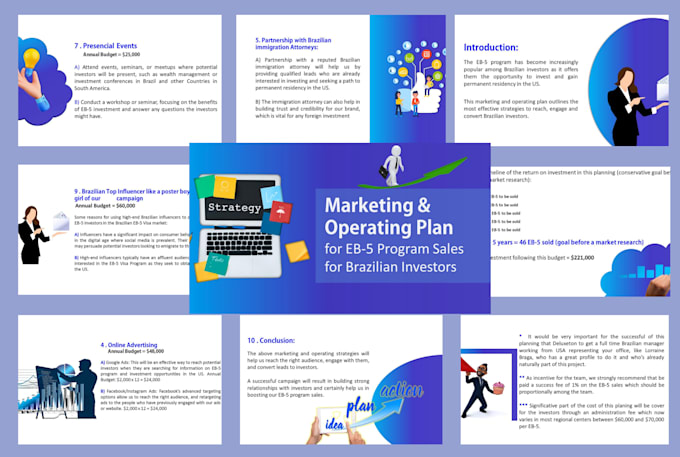Create branded master class powerpoint presentation, investor pitch ...
