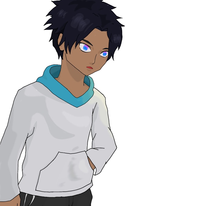 Draw anime using ibispaint x by Diart_hidayah Fiverr