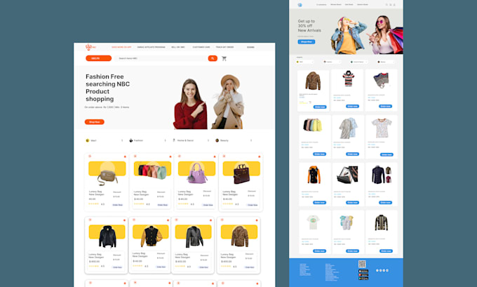 Design website ux ui of your business by Saqib1hussain | Fiverr