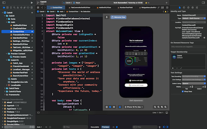 do mobile app development IOS app development swift