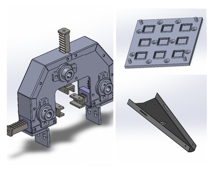 design industrial and mechanical 3d models in solidworks