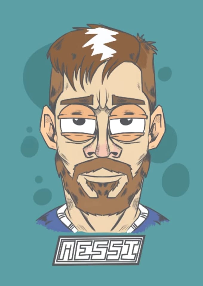 Make an illustration in my own cartoon style by Mahonrialcala Fiverr