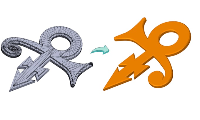 convert files from stl mesh 3d scan to step, iges, cad