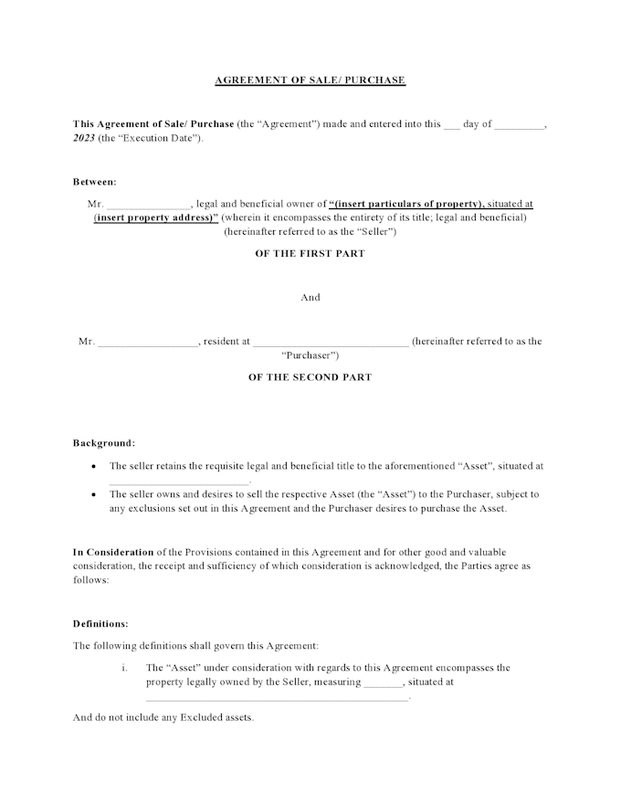 draft partnership and rental agreements