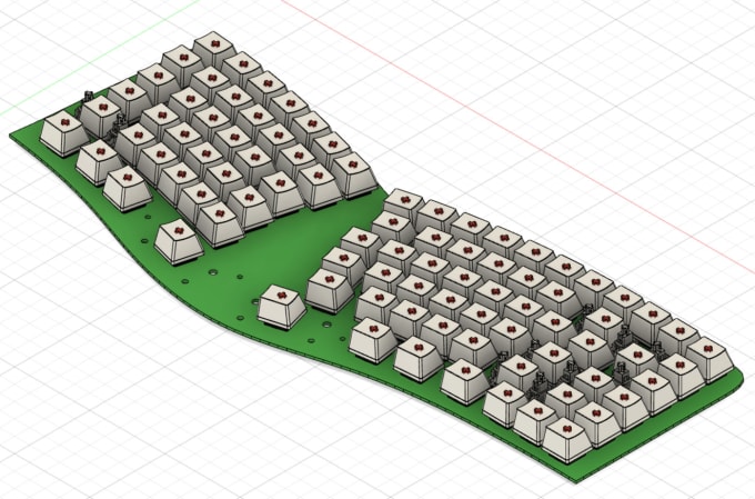 Design your mechanical keyboard pcb with a schematic circuit by