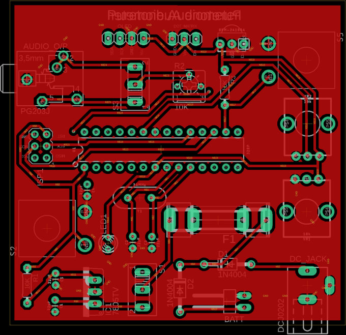 Design pcb and schematic in eaglecad by Mustaafeez | Fiverr