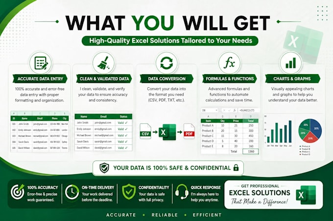 do data entry in microsoft excel
