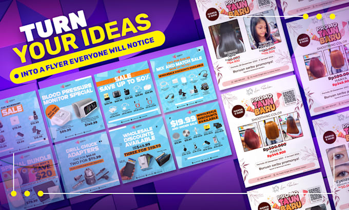 make anything flyers that you want with infinity revisions