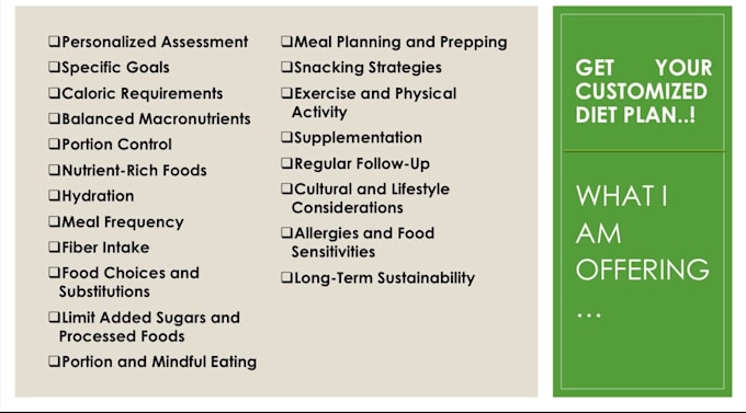 prepare medical nutrition therapy plans and diet charts