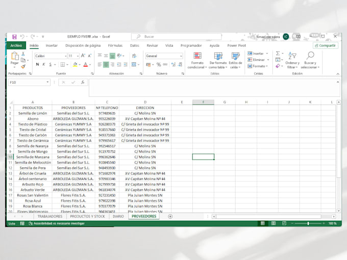 excel accounting and finance