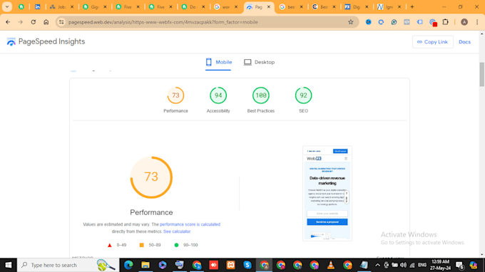 do wordpress speed optimization and fix core web vital