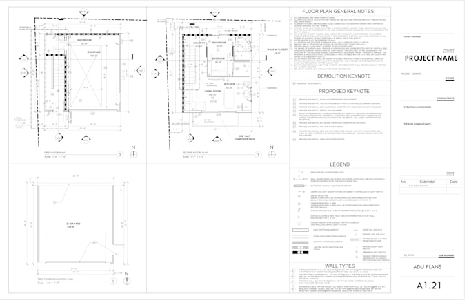 prepare adu and home permit for your city approval